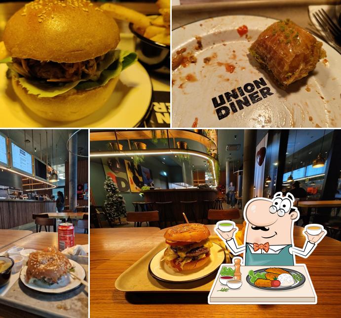 Panino con maiale stirato al Union Diner Gundeldingen