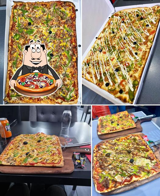 Choisissez de nombreux types de pizzas