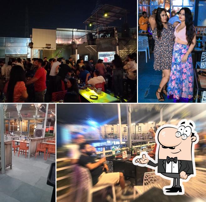 The interior of BYOB Gurgaon