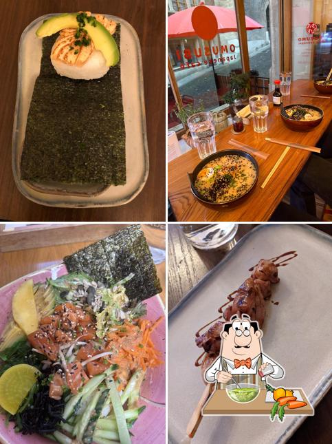Insalata di alghe al Omusubi Café