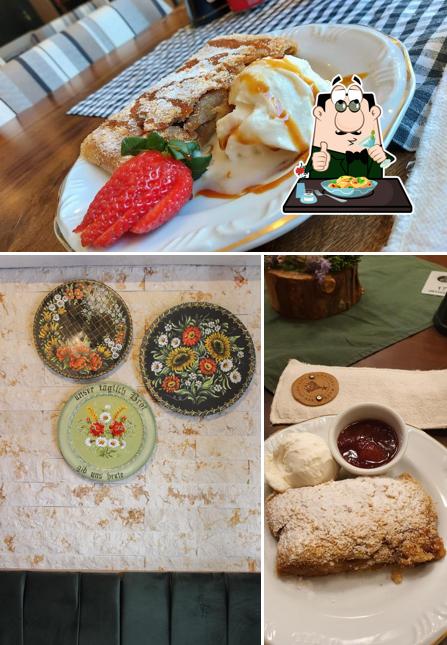 Comida em Strudel Haus