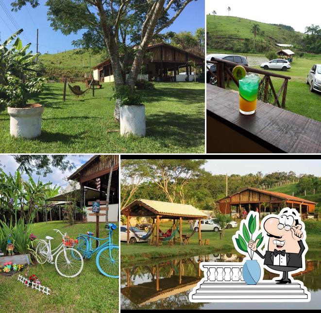 O exterior do Sabor da Roça Restaurante Guararema-SP