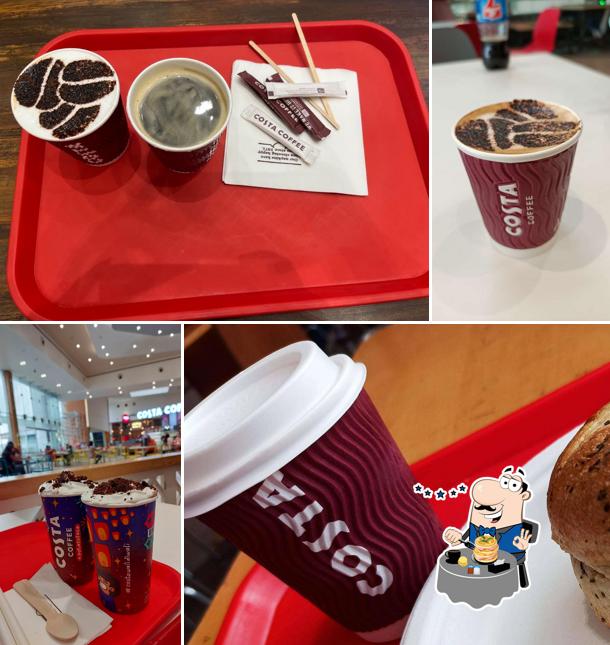 Food at Costa Coffee