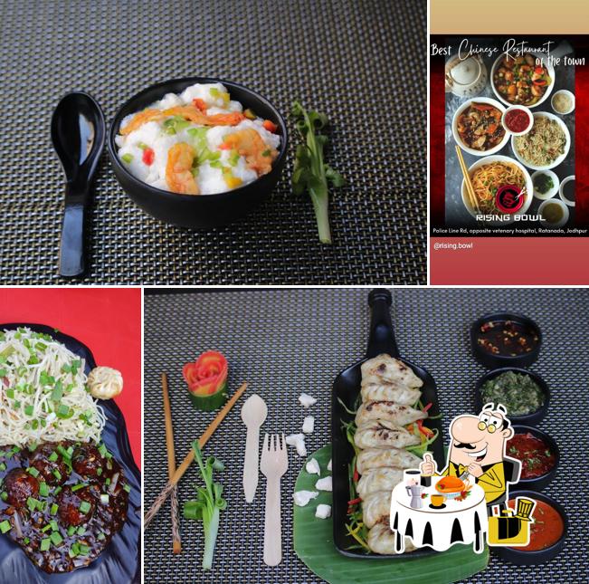 Food at Rising Bowl