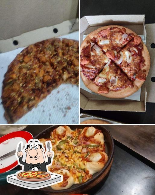 Try out different types of pizza