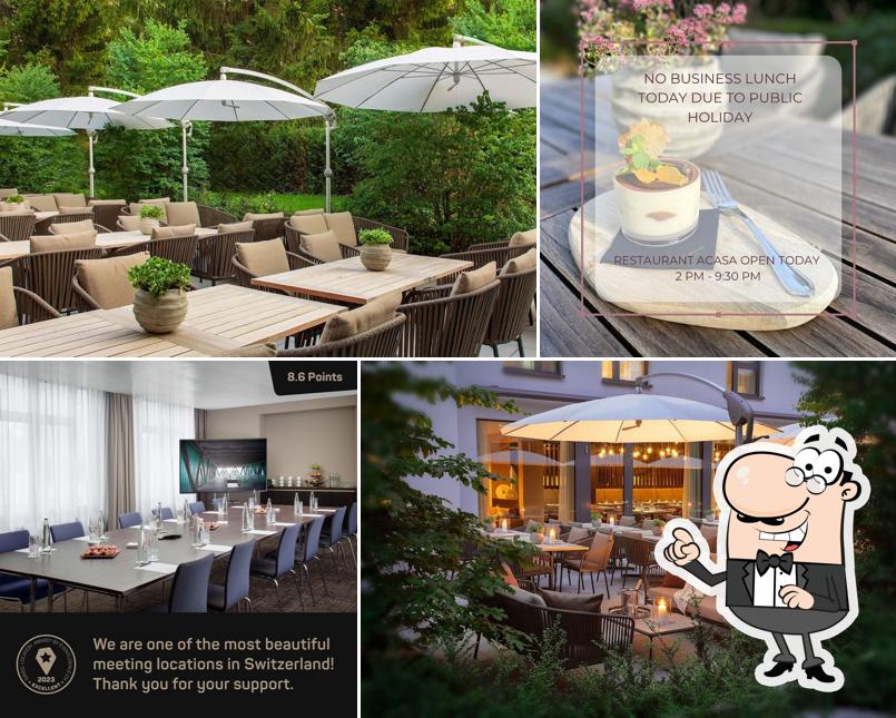 Siediti a un tavolo di Restaurant Acasa & Bar Zürich Oerlikon