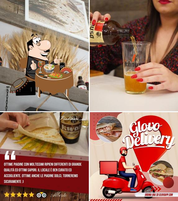 Cibo al I Piadinari