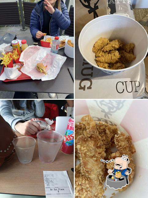 Plats à KFC Saintes
