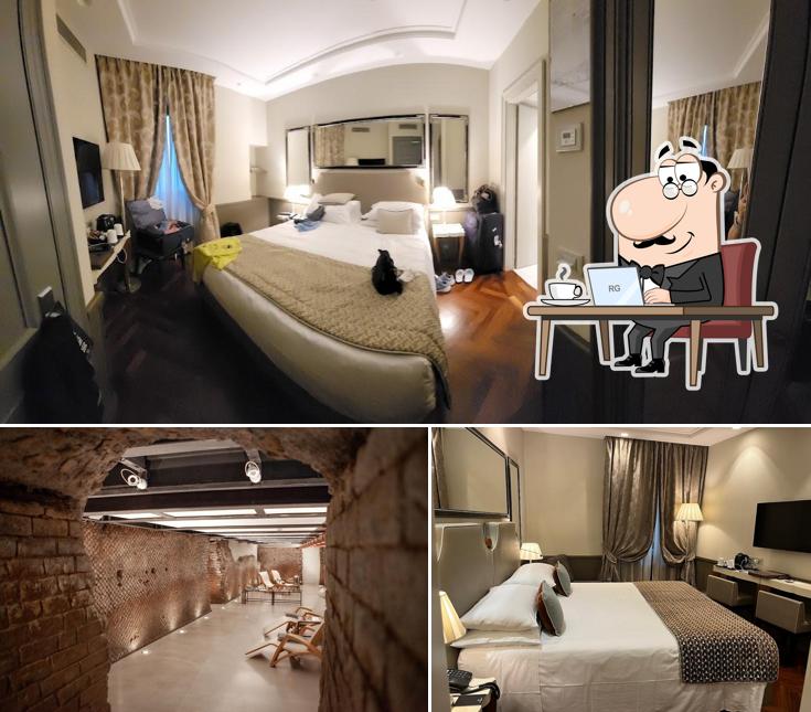 Gli interni di Hotel Lunetta