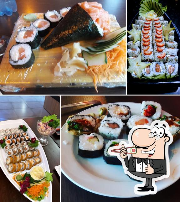 Presenteie-se com sushi no Taishi Sushi