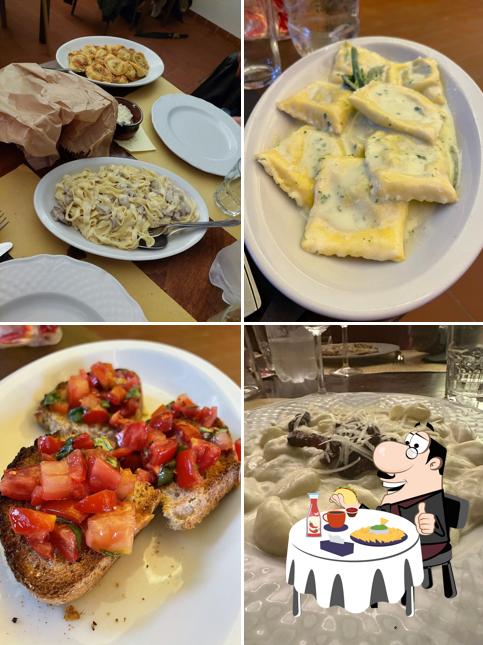 Piatto di formaggi al Ristorante Rina