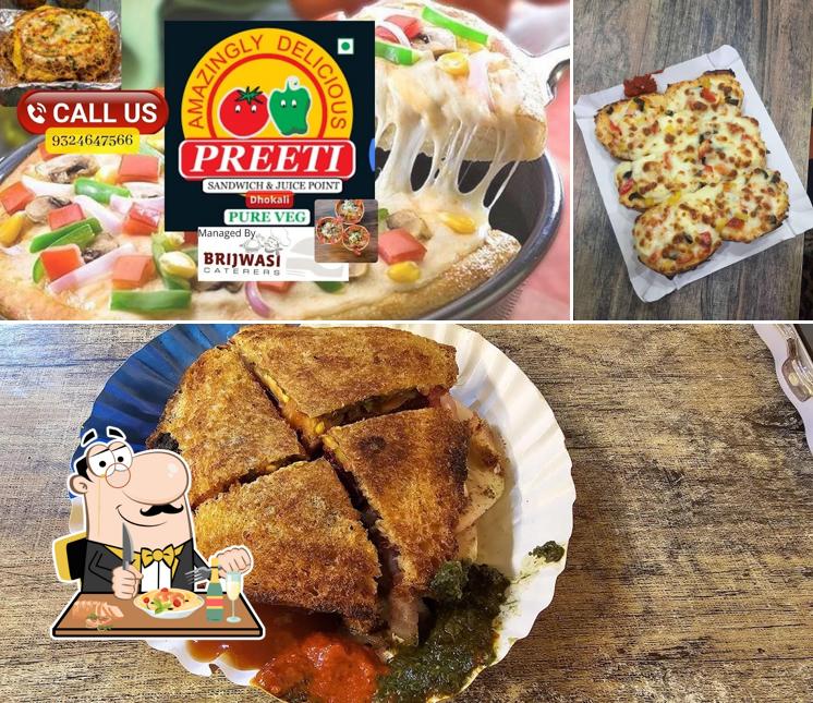 Meals at Preeti sandwich and juice centre