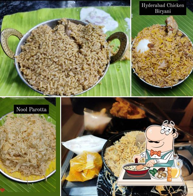 Fried rice at LMN HAJIYAAR BIRIYANI HOTEL