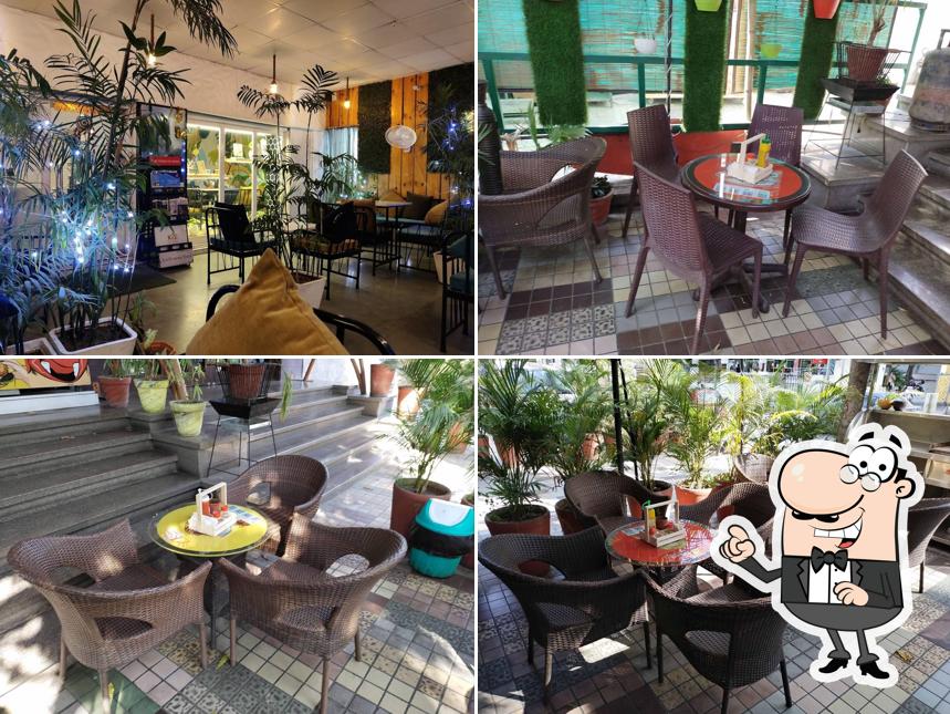 The interior of TSC - The ShoShaaa Café - 1, टी.एस.सी. - शोशा कैफे - 1, Old Income Tax Office Road Best Cafe of Udaipur