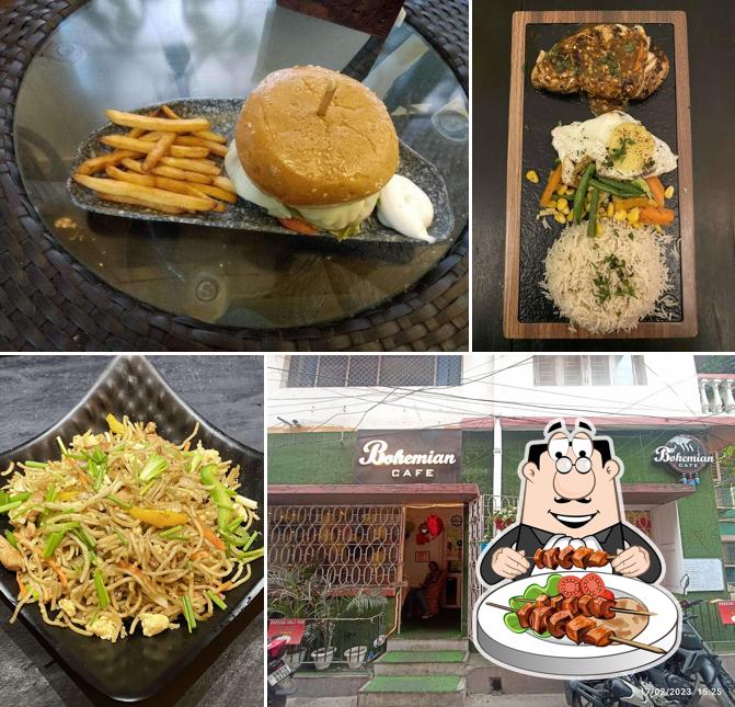 Meals at Bohemian Cafe