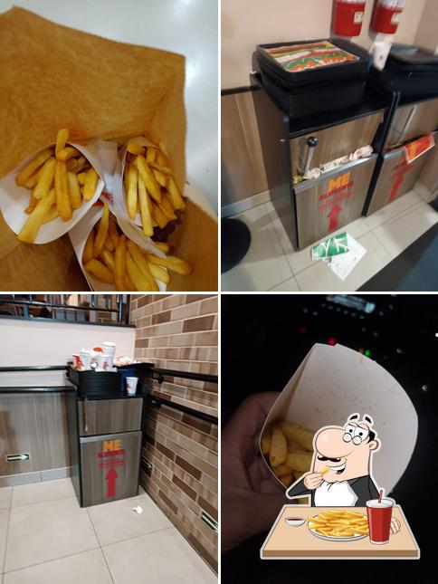 Batata frita em Burger King