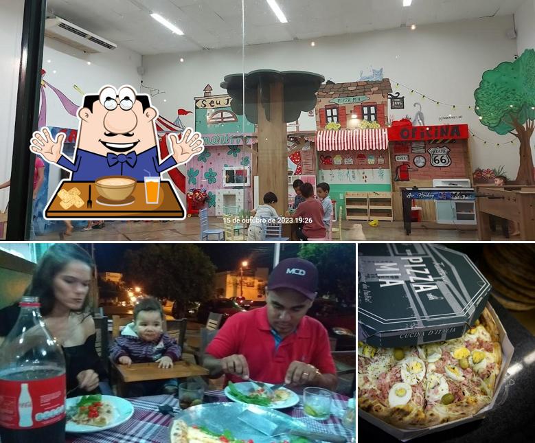 Comida em Pizza Mia Trattoria Drinks Massas Rio Verde - GO