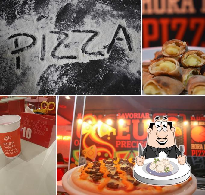Dumplings em Savóri Pizza São Luís