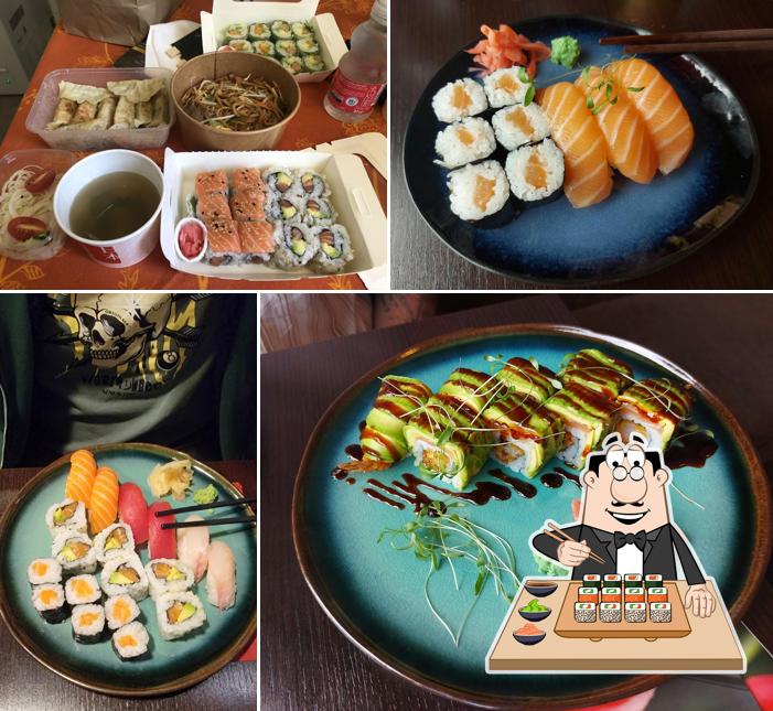 Les sushis font partis de la nourriture traditionnelle japonaise