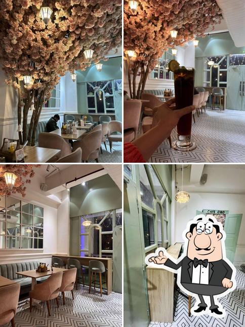 The interior of Café Ciro