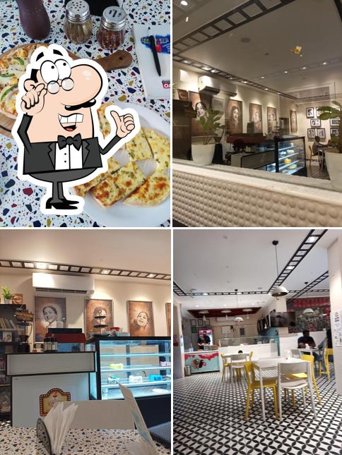 The interior of Cinema Cafe & Restaurant