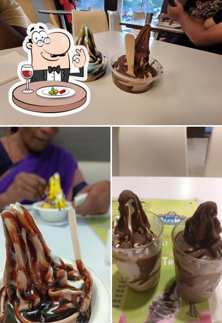 Food at Milky Way