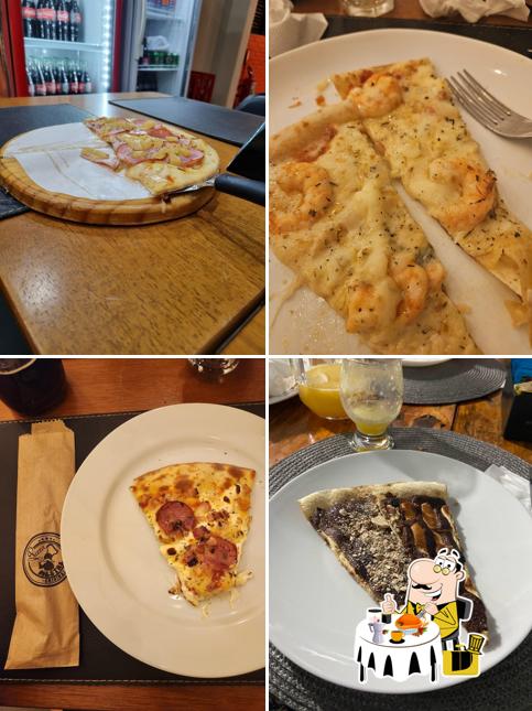 Platos en Pizza Mestre Cabo Branco