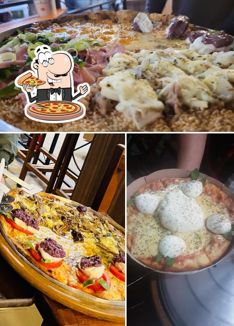 No Armazém Do Bosque Embu, você pode desfrutar de pizza