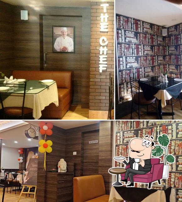 The interior of The Chef
