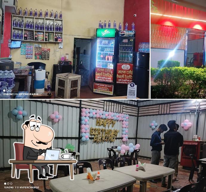 Take a seat at one of the tables at Malwa Rasoi