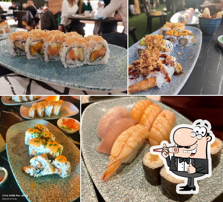 Choisissez de nombreuses options de sushi
