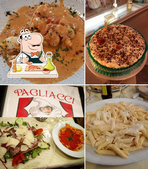 Crevettes et gruau de maïs à Pagliacci