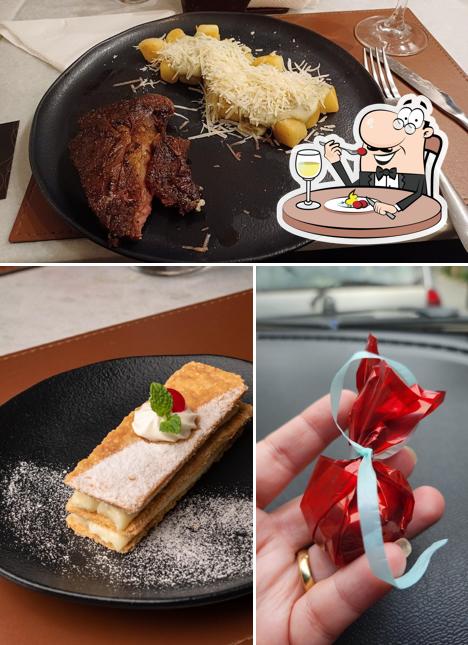 Platos en Astral Gastronomia