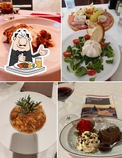 Platti al Pizzeria Trattoria La Buca