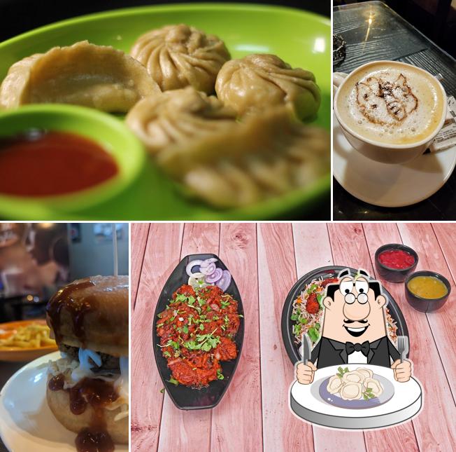Dumplings at Jumpin Beans Cafe & Restaurant