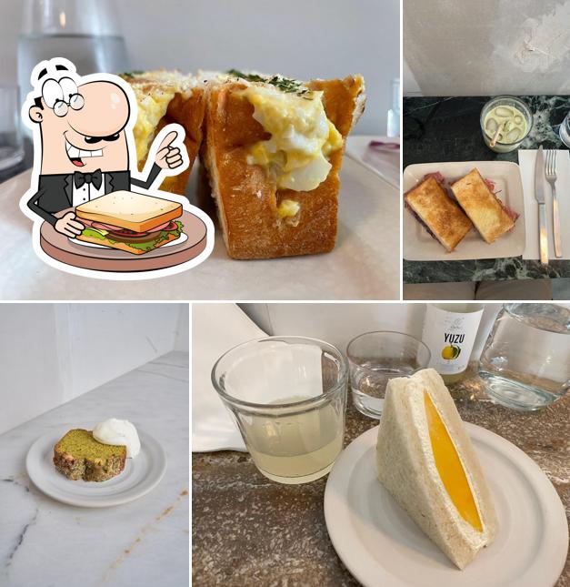 Sandwichs au fromage grillé à Benchy