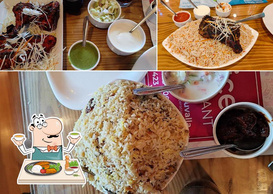 Food at Malabar Spices Restaurant