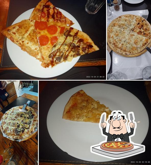 Consiga diversos tipos de pizza