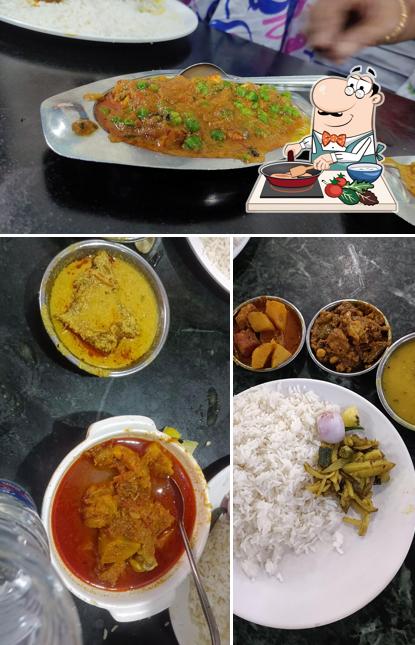 Chicken curry at Bidesh Ghar Restaurant