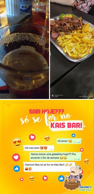 Kais Bar Lanchonete offerece uma variedade de cervejas