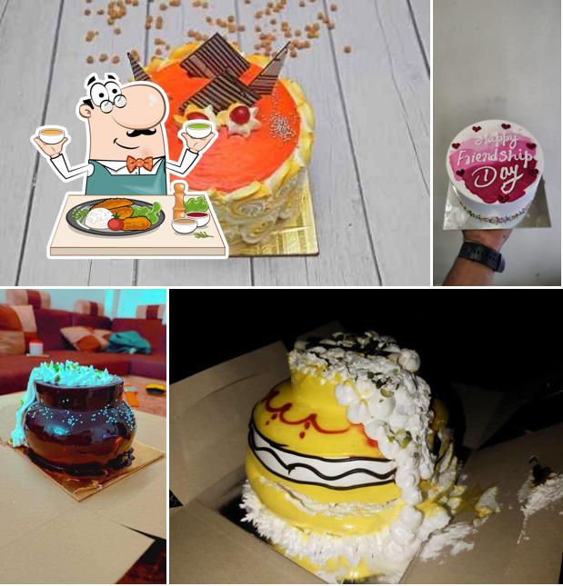 Food at I Love Cake Bakery