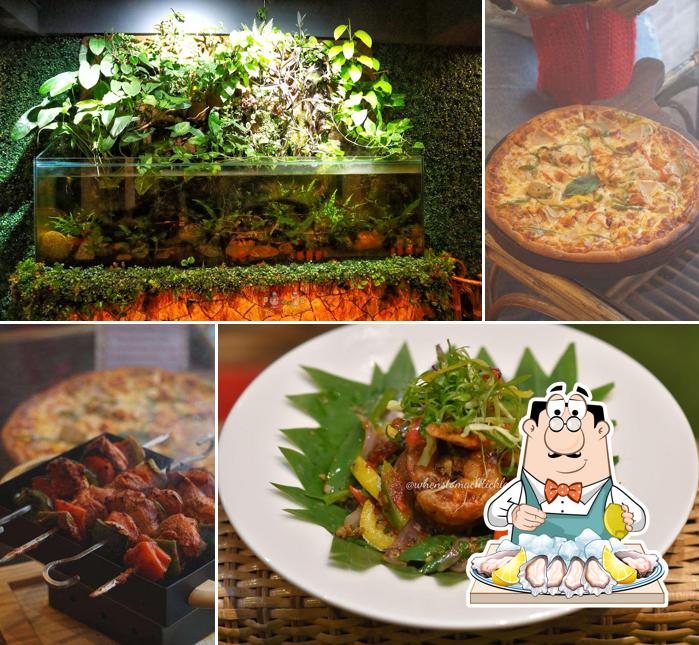 Get seafood at Cafe Yonder