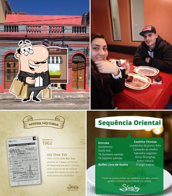 O exterior do Restaurante Shanghay Pelotas