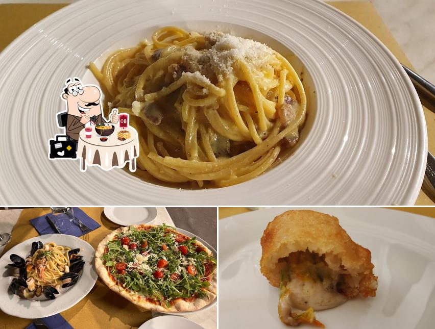 Platti al Ristorante Le Caveau