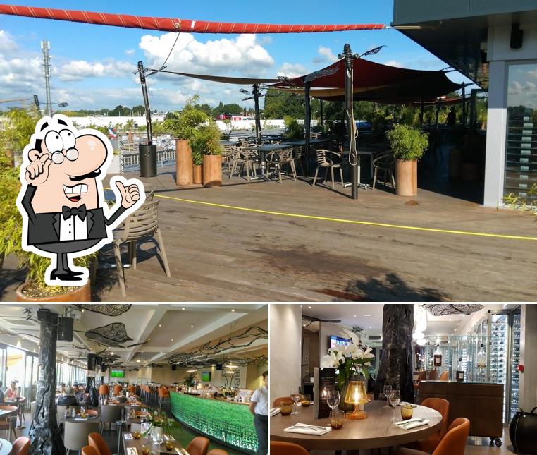 Installez-vous à l'une des tables de Restaurant Canopée Café Mérignac