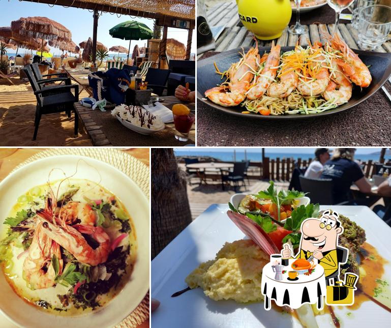 Plats à L'Alba plage Fréjus