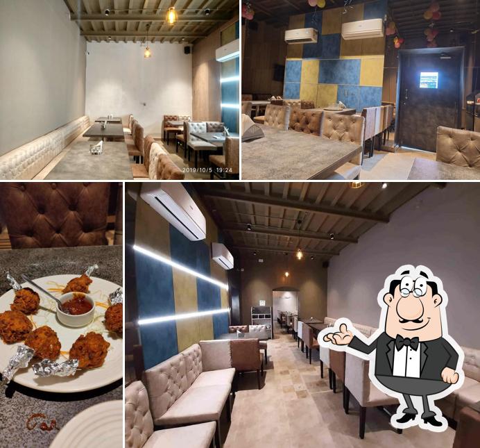 Take a seat at one of the tables at One by One