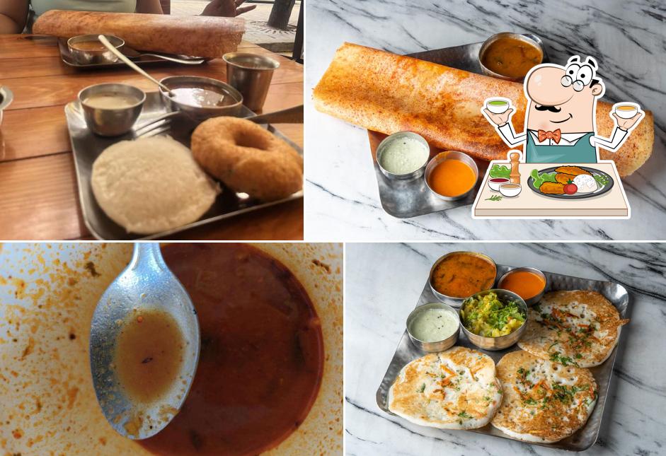 Food at Bangalore IDLI CAFE