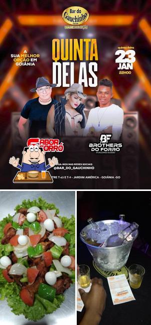 Comida em Bar do Gauchinho