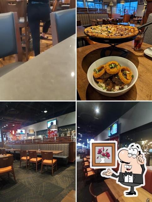 L'intérieur de Boston Pizza